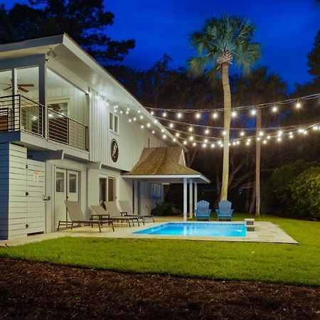 Luxury Beach House - 2Min Walk To Beach - Private Pool - Group & Dog Friendly Hilton Head Island Exterior photo