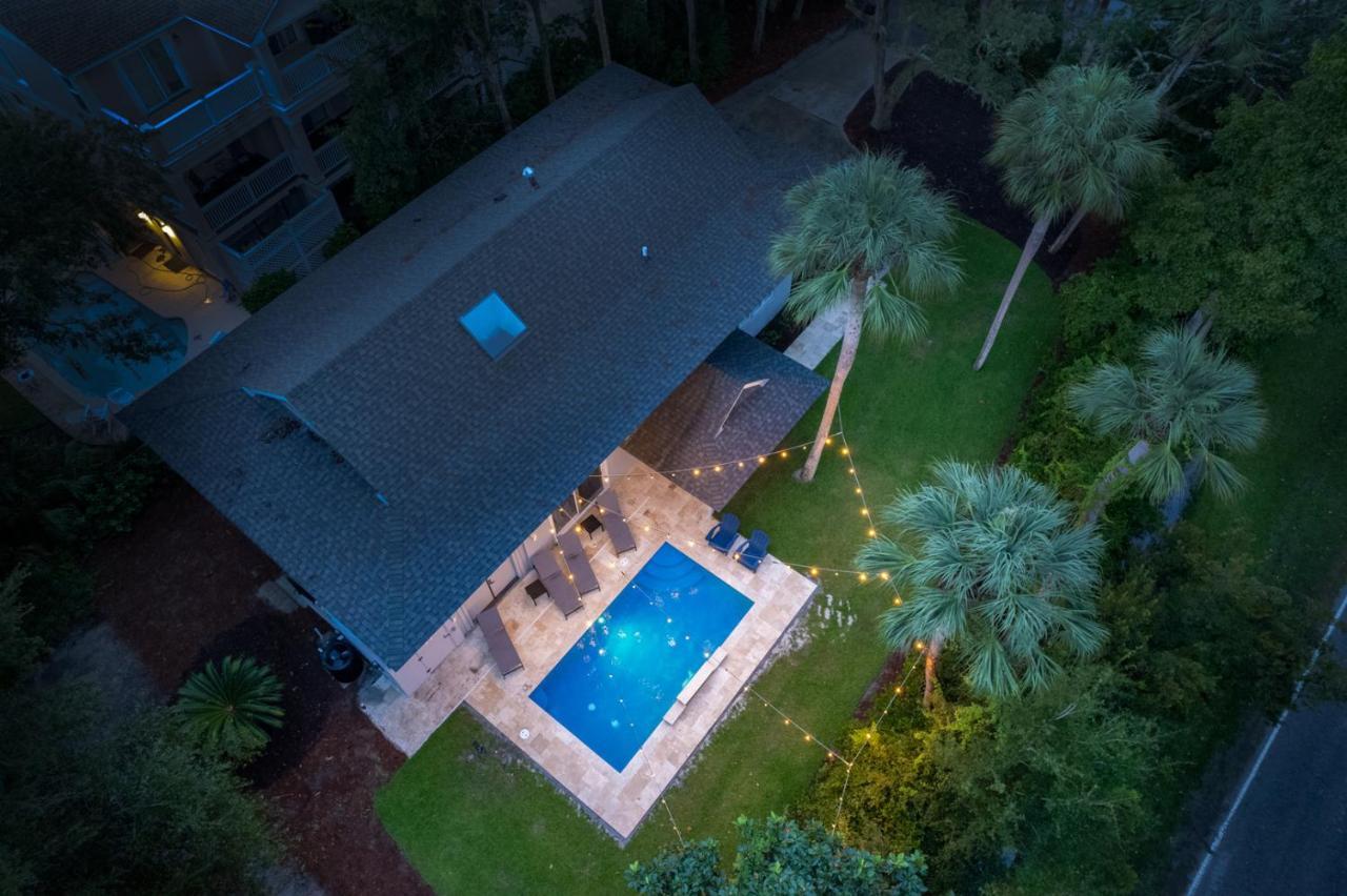 Luxury Beach House - 2Min Walk To Beach - Private Pool - Group & Dog Friendly Hilton Head Island Exterior photo