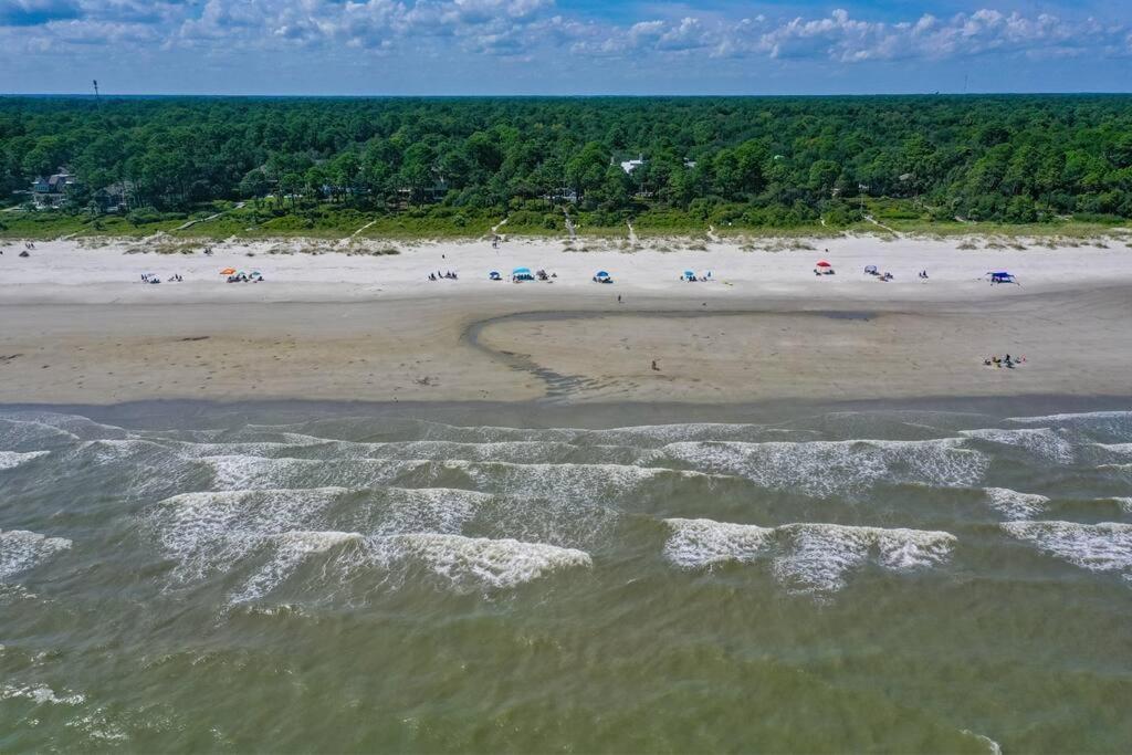 Luxury Beach House - 2Min Walk To Beach - Private Pool - Group & Dog Friendly Hilton Head Island Exterior photo