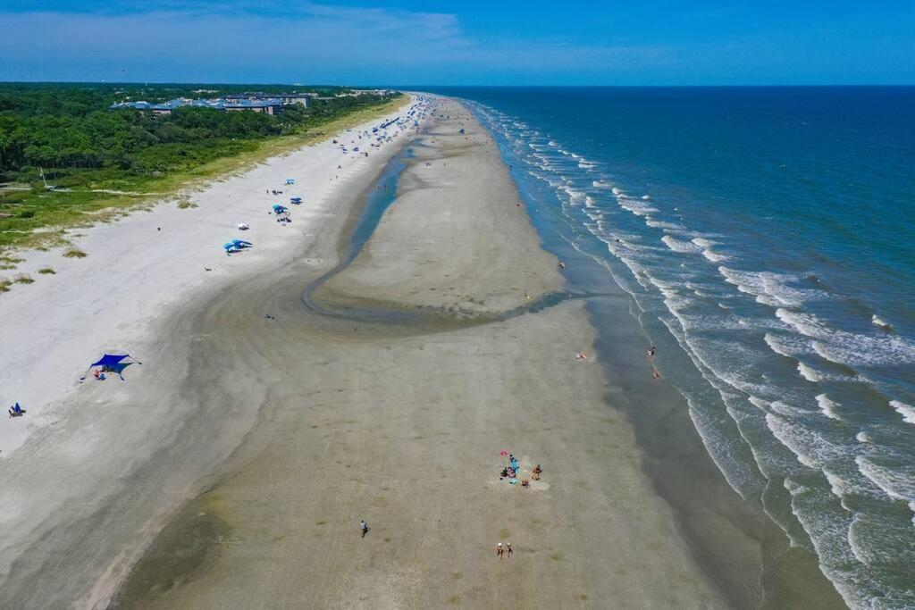 Luxury Beach House - 2Min Walk To Beach - Private Pool - Group & Dog Friendly Hilton Head Island Exterior photo